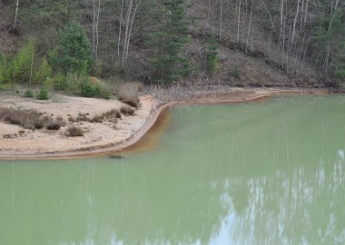 mayınlı kum ocağı Cep II, Güney Bohemya ıslah