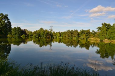 gölet kırsal Güney Bohemya