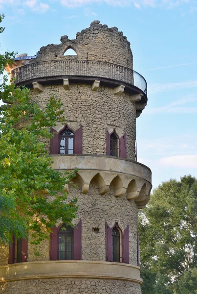 Beautiful castle historical monument Janohrad , historical Lednice - Valtice area. — Stock Photo, Image