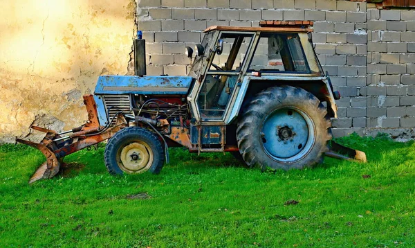 Gamla Tjeckiska Zetor Traktorer Södra Böhmen Tjeckien — Stockfoto