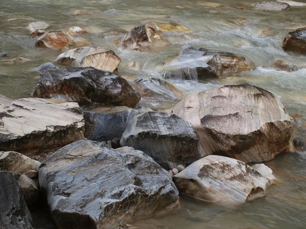 Rzeki alpejskie griesbach — Zdjęcie stockowe