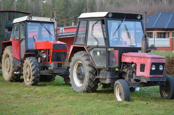 Old Czech Zetor tractors — Stock Photo, Image