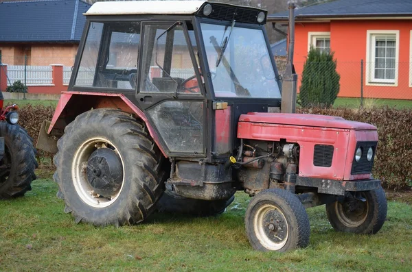 Alte tschechische Zetor Traktoren — Stockfoto