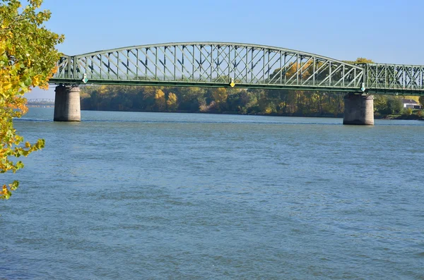 Puente Mauterner sobre el Danubio — Foto de Stock