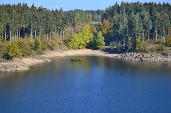 Vue sur le lac d'Ottenstein, état Autriche — Photo