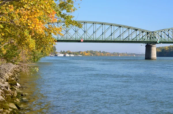 Puente Mauterner sobre el Danubio — Foto de Stock