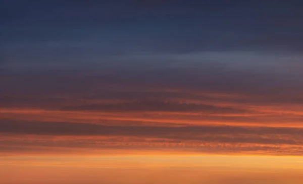 Hintergrund Des Sonnenuntergangs Wolkenlandschaft Mit Roten Wolken — Stockfoto