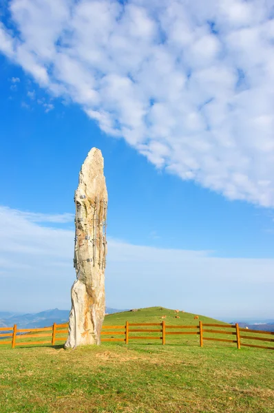 Menhir von Kurtzegan — Stockfoto