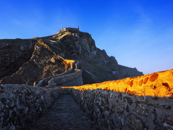 W San Juan de gaztelugatxe — Zdjęcie stockowe