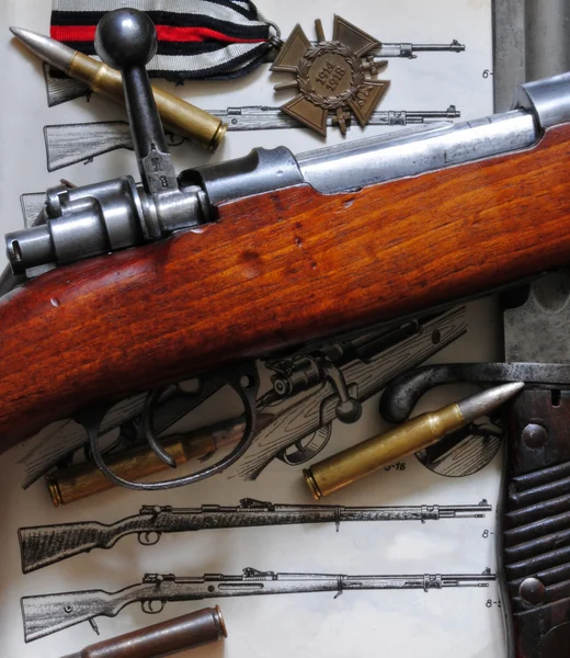 Mauser gewehr 98 Imágenes de stock libres de derechos