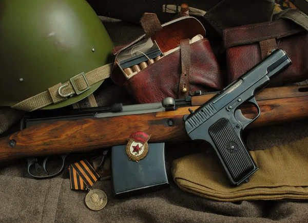 Armas soviéticas Fotos de stock libres de derechos