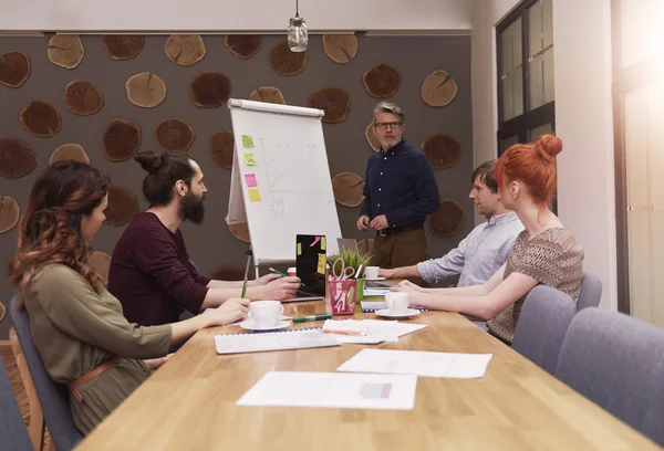 Reunión de empresarios creativos — Foto de Stock