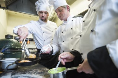 çalışma ticari mutfak aşçılar 