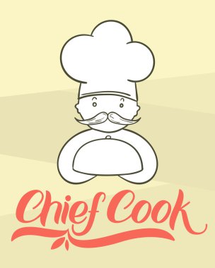 Şef Aşçı çizimi