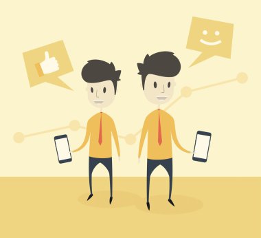 İş arkadaşları arasında iyi bir bağlantı 