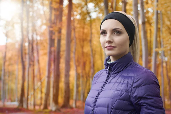 Woman focused on motivation to exercise