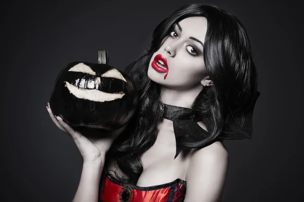 Belle femme vampire — Photo