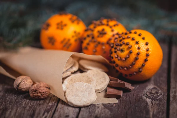 Sabrosa comida para Navidad — Foto de Stock