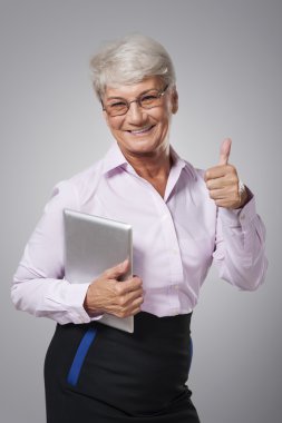 üst düzey bir iş kadını