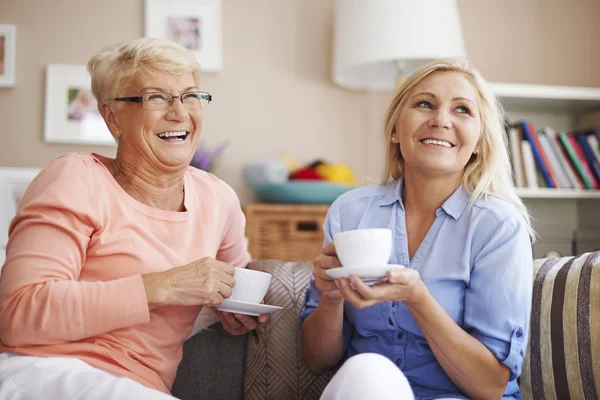 Treffen mit meiner Mutter — Stockfoto