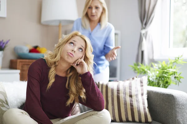 Madre con sua figlia — Foto Stock