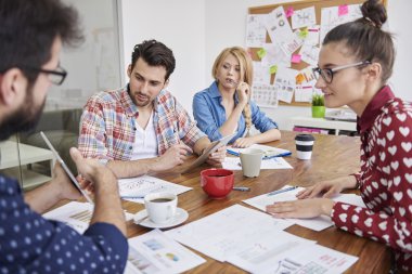 Yaratıcılık ekip birlikte çalışma