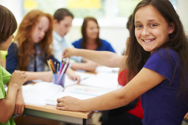 Little children while lesson — Stock Photo, Image