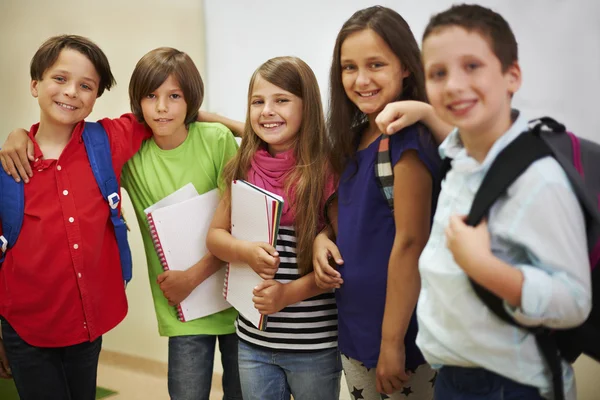 Little children in primary school — Stock Photo, Image