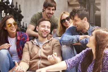 genç arkadaş seyahat