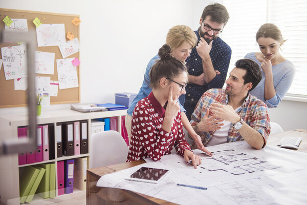 Gente de negocios trabajando juntos — Foto de Stock