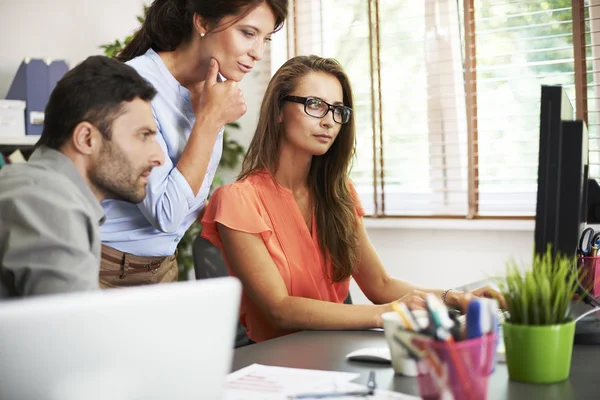 Business Team op het werk in office — Stockfoto