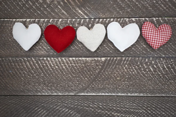 Üst üste renkli Kalpler