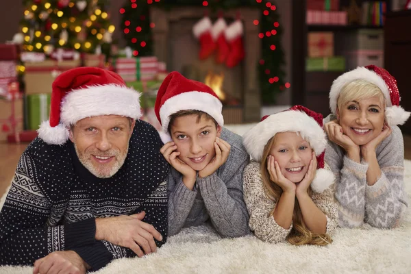 Happy family together — Stock Photo, Image