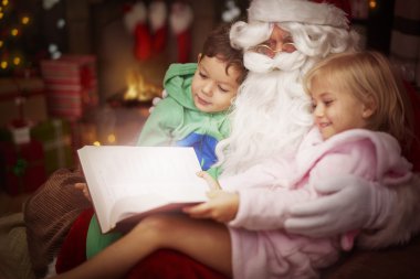 Noel Baba tarafından okuyun masal