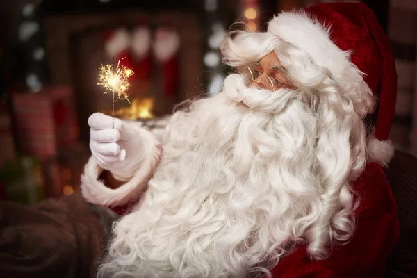 Santa Claus with white beard — Stock Photo, Image