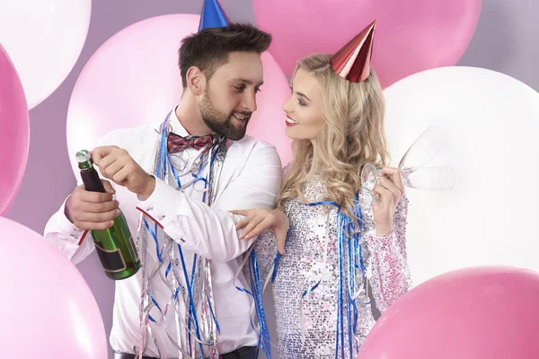 Mujer y hombre juntos — Foto de Stock