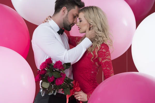 Mujer y hombre juntos — Foto de Stock