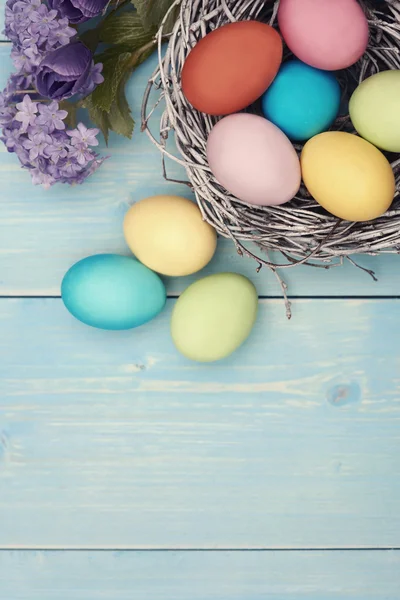 Colorful easter decorations — Stock Photo, Image