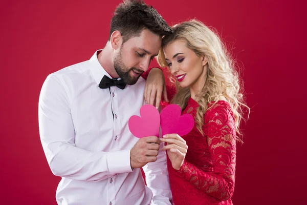 Feliz pareja enamorada — Foto de Stock