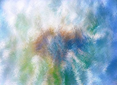 İnce dijital fiberden soyut Geometrik Arkaplan. Optik illüzyonlu patern. 3d illüstrasyon.