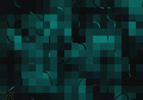 Abstrakter Geometrischer Hintergrund Muster Mit Optischer Täuschung Tidewater Green — Stockfoto