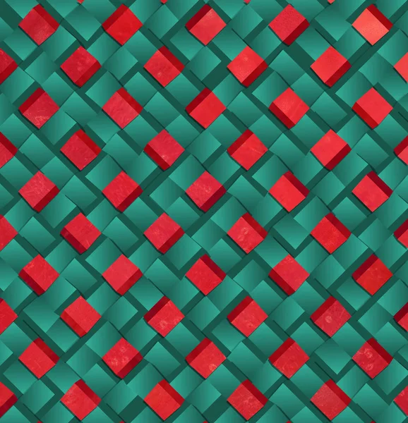 Fond Abstrait Cubes Avec Ombre Illustration — Photo
