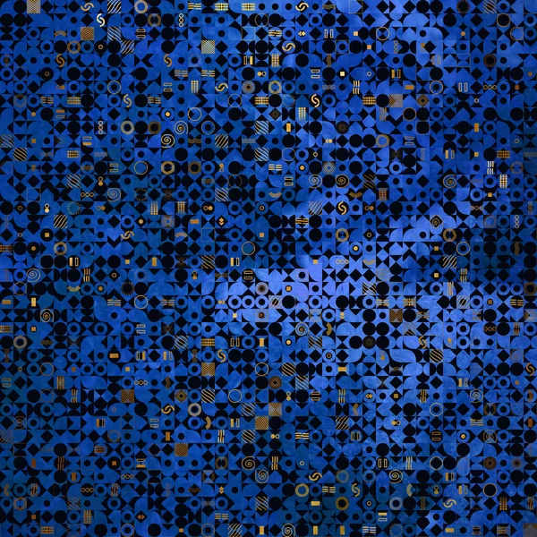 Abstrakter Geometrischer Hintergrund Muster Mit Optischer Täuschung — Stockfoto
