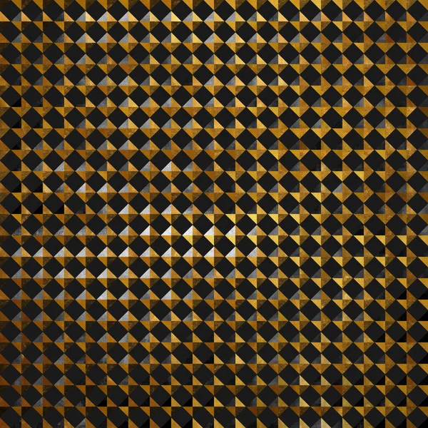 Padrão Geométrico Abstrato Dourado Mosaico Ouro — Fotografia de Stock