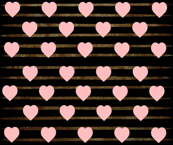 Thème Motif Coeur Pour Saint Valentin — Photo