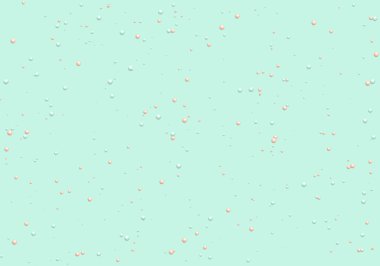 Küçük parçacıklara sahip yeşil arkaplan