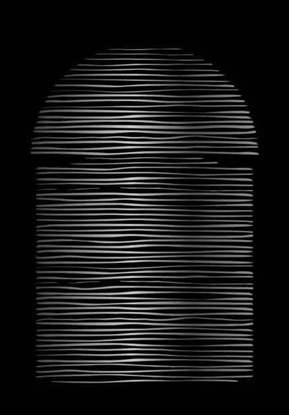 从薄数字纤维中提取几何背景 光学错觉模式 — 图库照片