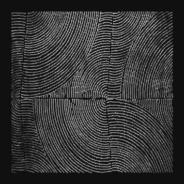 Küçük noktalardan Asgari Soyut Geometrik Arkaplan.