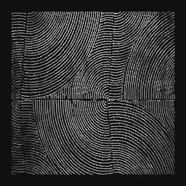 Küçük noktalardan Asgari Soyut Geometrik Arkaplan.