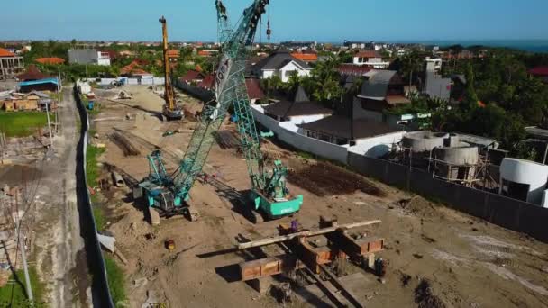 Canggu Badung Bali North Kuta Indonesia Aprile 2021 Video Drone — Video Stock